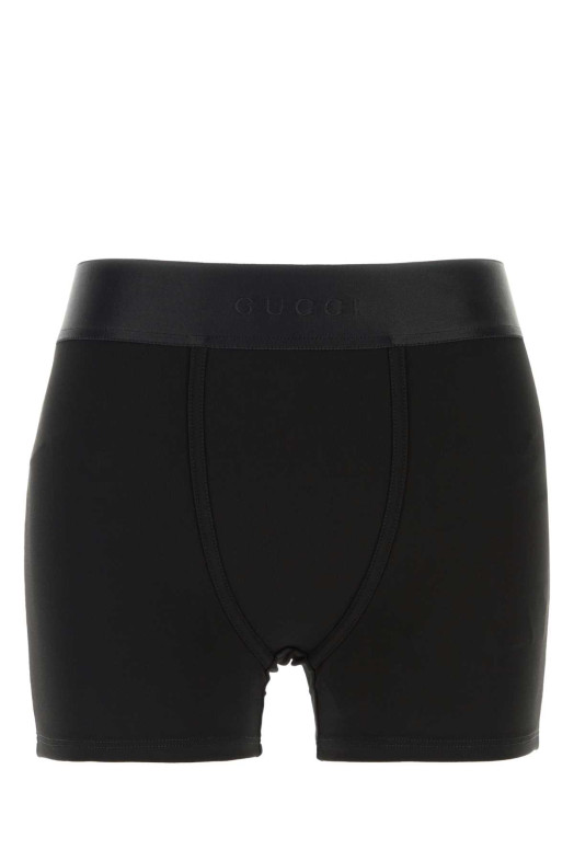 Черные эластичные вискозные боксеры Black GUCCI (871963XUAPP)