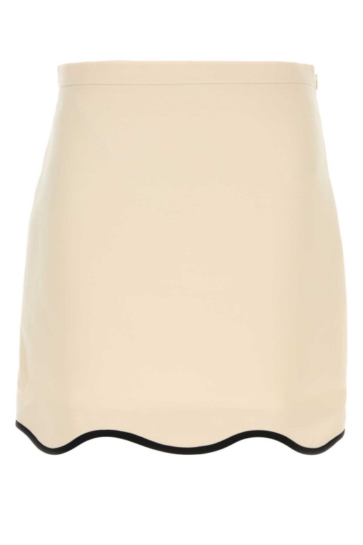 Cream wool blend skirt VALENTINO GARAVANI (9B3RAF401CF)