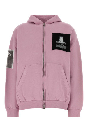 Pink cotton sweatshirt BALENCIAGA (A0017WTUVT4)