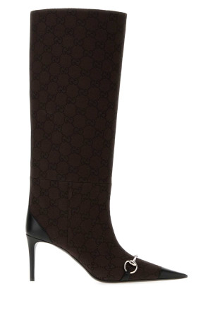 Brown GG fabric boots GUCCI (A009Y79SF10)