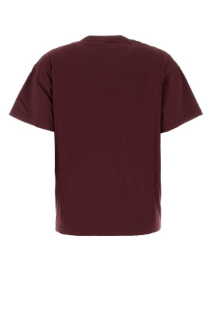 Burgundy cotton The Cade t-shirt ANINE BING (A0812981)