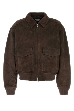Chocolate suede Emil jacket AGOLDE (A4070)