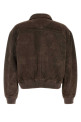 Chocolate suede Emil jacket AGOLDE (A4070)