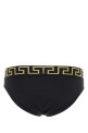 Черные плавательные трусы из эластичного нейлона VERSACE (ABU010251A11119)