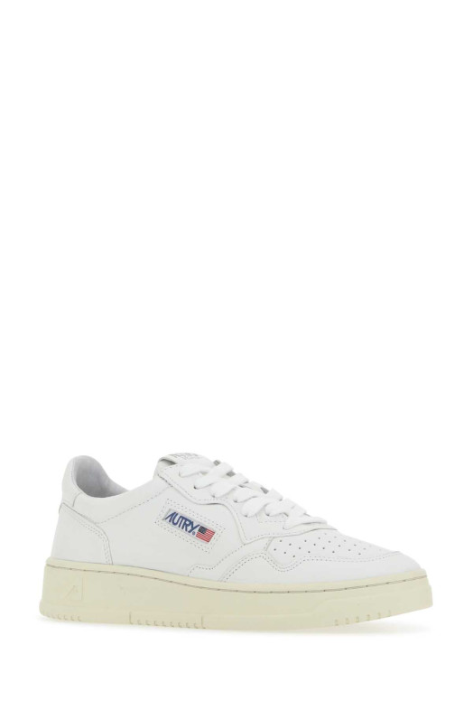 White leather Medalist sneakers AUTRY (AULW)