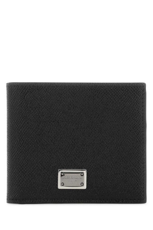 Black leather wallet Black DOLCE & GABBANA (BP1321AG219)