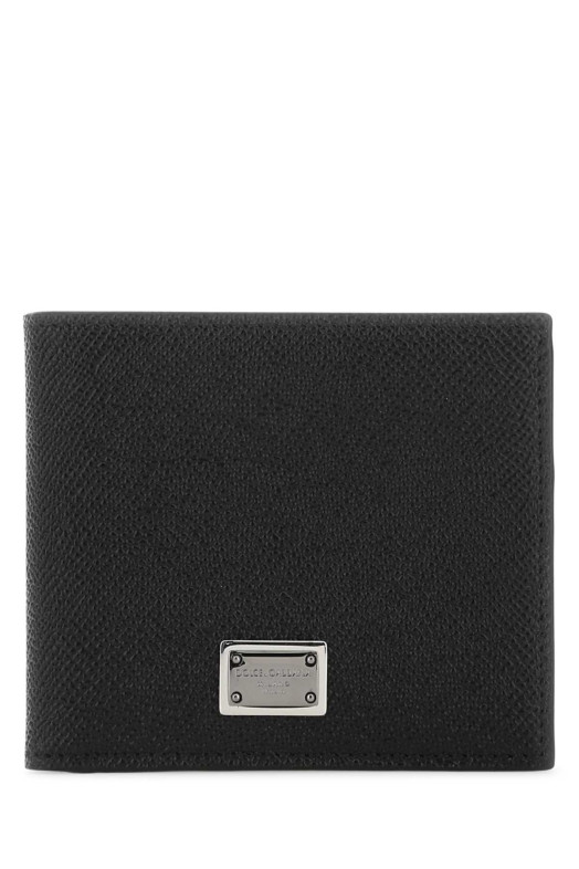 Black leather wallet Black DOLCE & GABBANA (BP1321AG219)