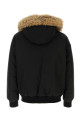 Black cotton blend Polar down jacket Black WOOLRICH (CFWOOU2238MRUT0001)