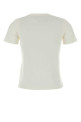 White cotton t-shirt Beige CHLOE (CH26AJH08981)