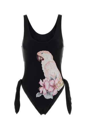 Black stretch nylon swimsuit CHLOE (CH26AMB33889)
