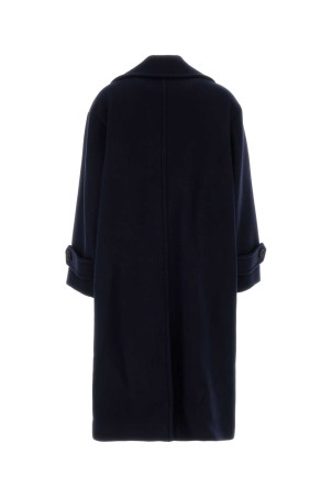 Midnight blue wool blend coat CHLOE (CH26WMA97272)