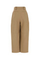 Beige cotton wide-leg pant pant CHLOE (CH26WPA18142)