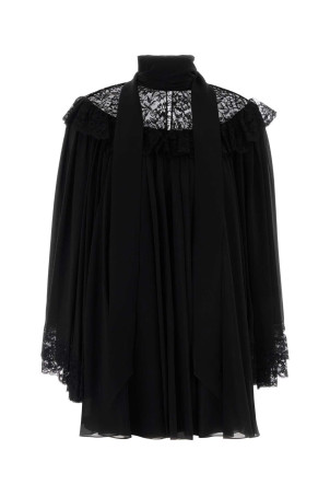 Black silk mini dress CHLOE (CH26WRO19002)