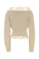 Cream cashmere sweater ERMANNO SCERVINO (D495M733APYCN)