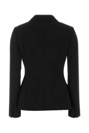 Black wool blazer Black DOLCE & GABBANA (F26CITFU2L8)