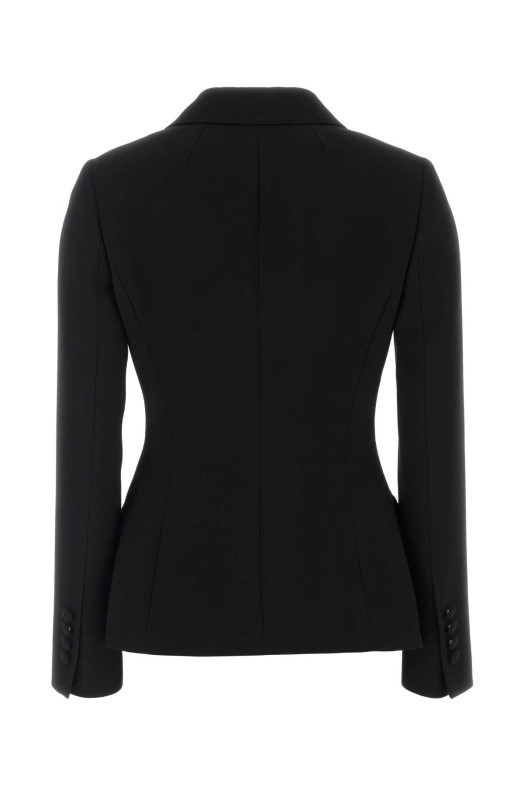 Black wool blazer Black DOLCE & GABBANA (F26CITFU2L8)