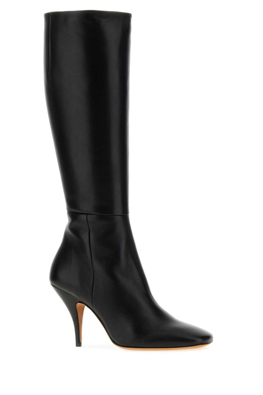 Black leather Credo boots JUDE (FW26BO027BK001L)