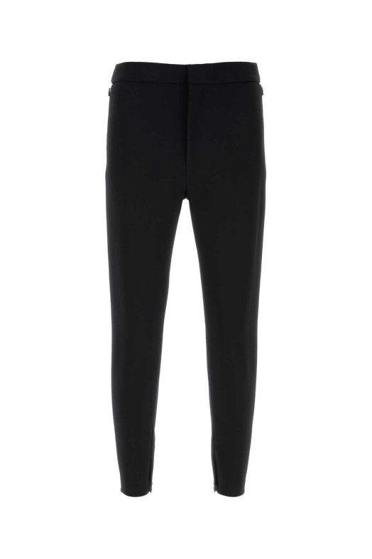 Black stretch wool blend pant Black LOEWE (H526Y04WKX)