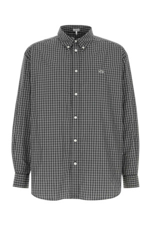 Embroidered poplin shirt White/Black LOEWE (H526Y05WI4)
