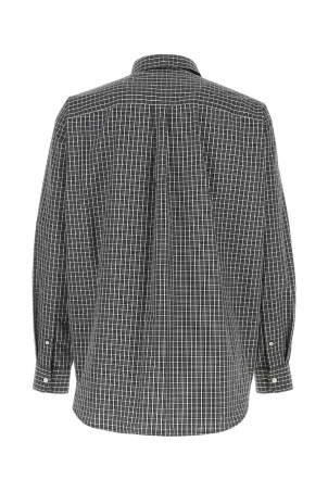 Embroidered poplin shirt White/Black LOEWE (H526Y05WI4)