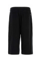 Black cotton bermuda shorts AMI (HSO310CO0106)