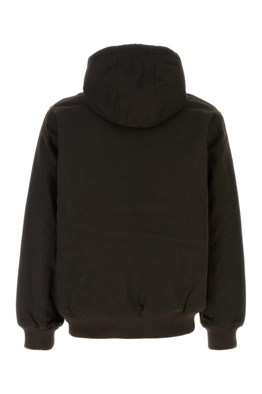 Dark brown cotton Active Jacket CARHARTT WIP (I023083)
