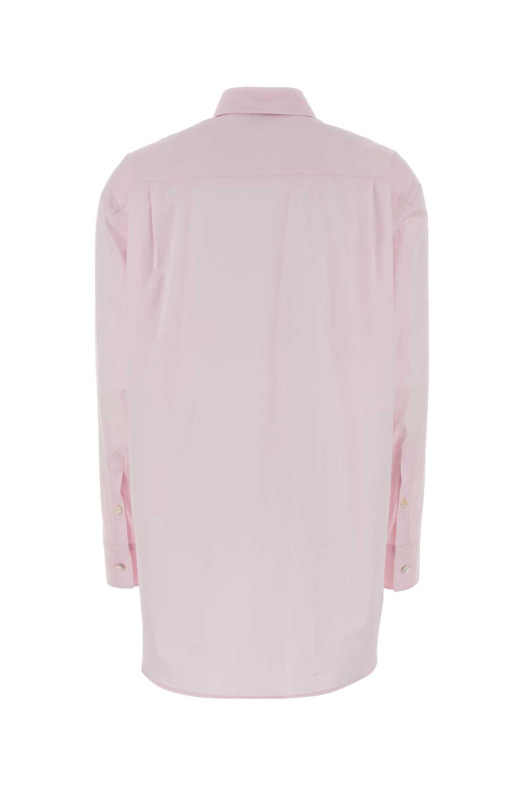 Pastel pink poplin oversize shirt JIL SANDER (J02DL0319J45342)