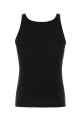 Black cotton Marcello tank top Black DOLCE & GABBANA (M8C19JONN96)