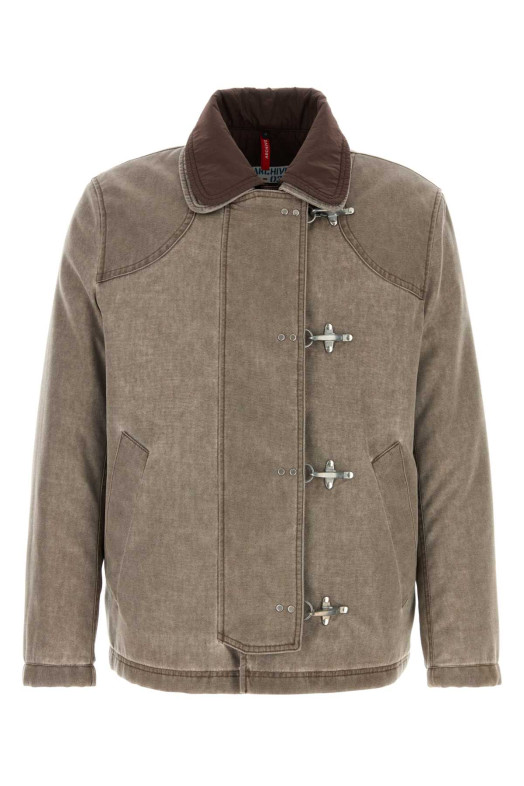 Cappuccino canvas jacket FAY (MAM1353162LYN1)