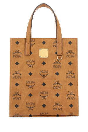 Printed canvas shopping bag MCM (MMTAAKC02)