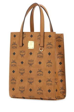 Printed canvas shopping bag MCM (MMTAAKC02)