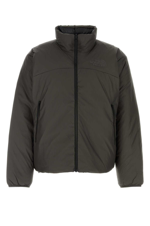 Двусторонняя пуховая куртка THE NORTH FACE из графитового нейлона Pertex® Nuptse (NF0A8HYS)