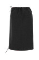 Charcoal wool skirt PRADA (P10D7SOOO6625)