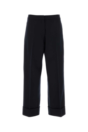 Navy blue wool pant SOEUR (PAN1315KOBE)
