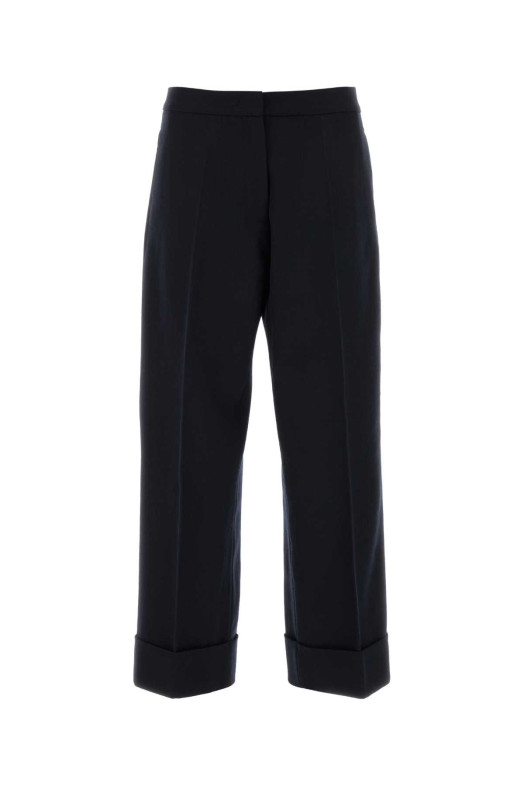 Navy blue wool pant SOEUR (PAN1315KOBE)