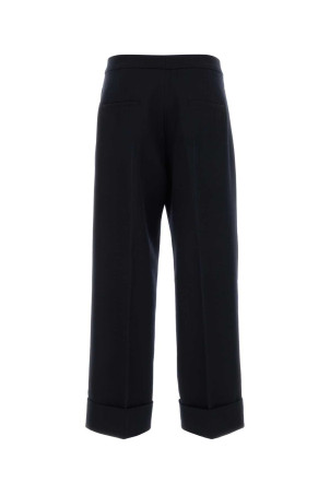Navy blue wool pant SOEUR (PAN1315KOBE)