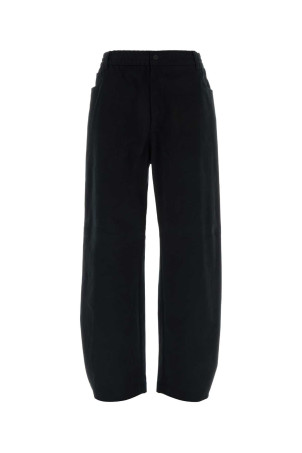 Midnight blue stretch cotton pant HERNO LAMINAR (PT00092UL13494)