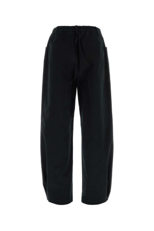Midnight blue stretch cotton pant HERNO LAMINAR (PT00092UL13494)