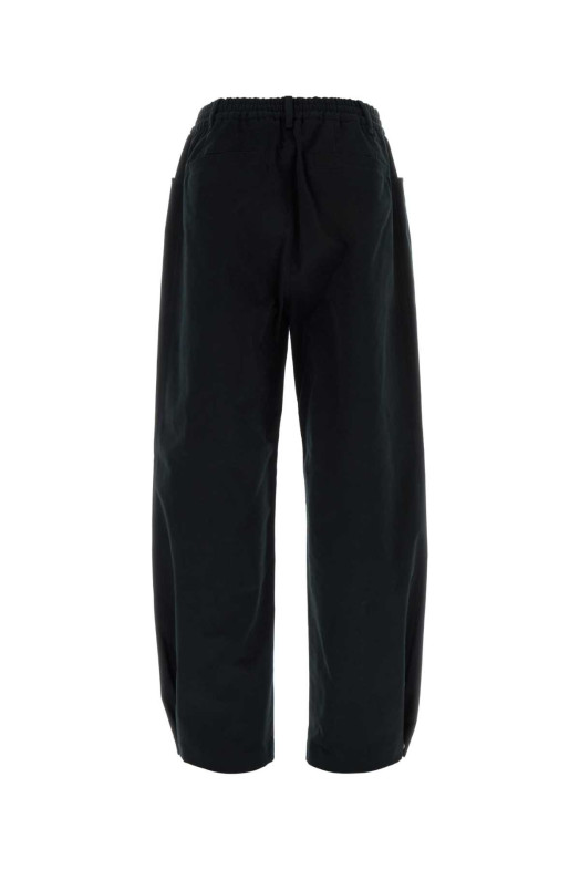 Midnight blue stretch cotton pant HERNO LAMINAR (PT00092UL13494)