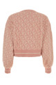 Embroidered nylon blend sweater PALM ANGELS (PWHE059R24KNI001)