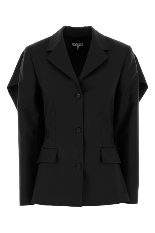 Black wool blazer Black LOEWE (S540Y03XCC)