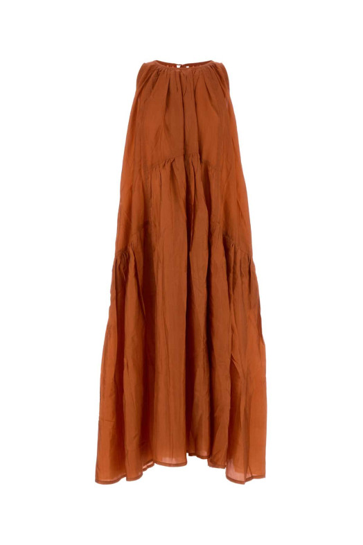 Orange silk Soleil dress THE ROSE IBIZA (SOLEILDRESS)