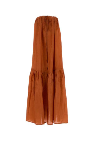 Orange silk Soleil dress THE ROSE IBIZA (SOLEILDRESS)