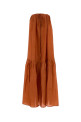 Orange silk Soleil dress THE ROSE IBIZA (SOLEILDRESS)