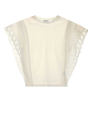 White cotton Odyle t-shirt ISABEL MARANT ETOILE (TS0298FAD1N08E)
