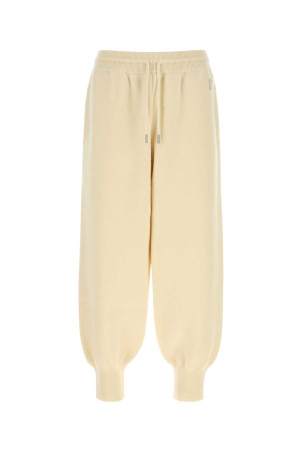 Ivory wool joggers AMI (UTR929KN0192)