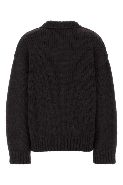 Dark brown wool blend sweater OUR LEGACY (W4263MBB)