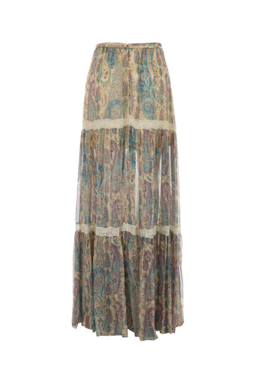 Printed crepe skirt ETRO (WRFA018399SA1N8)