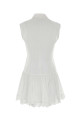 White ramie mini dress FRAME (WS26WDR013)