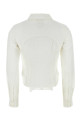 White cotton shirt MARINE SERRE (WSI018AUWOV0007)